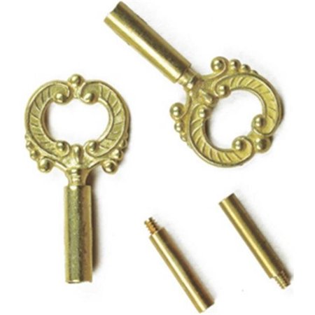 GORGEOUSGLOW Specialty Hardw 60142 0.5 in. Extension Socket Key - Brass GO428428